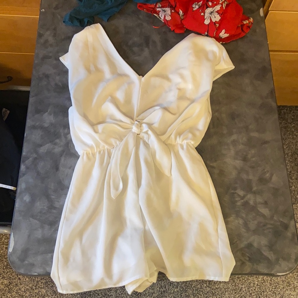 White romper